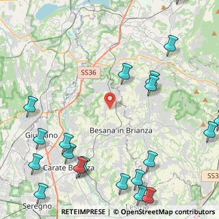 Mappa Via della Cascina Angelica, 20838 Renate MB, Italia (6.447)