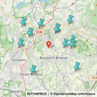 Mappa Via della Cascina Angelica, 20838 Renate MB, Italia (4.38583)