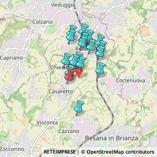 Mappa Via della Cascina Angelica, 20838 Renate MB, Italia (0.667)