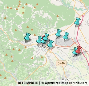 Mappa Vicolo Abate G. della P.za, 36015 Schio VI, Italia (3.02818)