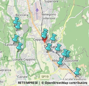 Mappa Via Tito Speri, 21049 Tradate VA, Italia (1.93846)