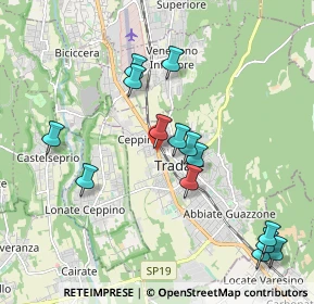 Mappa Via Tito Speri, 21049 Tradate VA, Italia (2.04286)