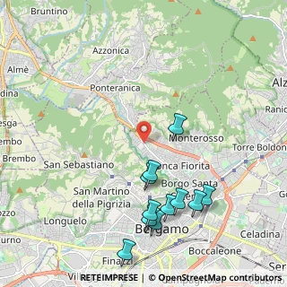 Mappa Via P. Ruggeri da Stabello, 24123 Bergamo BG, Italia (2.32)