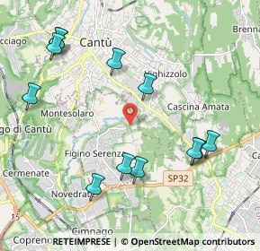 Mappa Via Silvio Pellico, 22060 Figino Serenza CO, Italia (2.2875)
