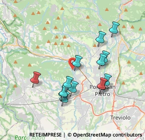 Mappa Via Cesare Battisti, 24030 Ambivere BG, Italia (3.43714)