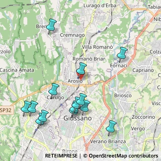 Mappa Via N. Sauro, 22060 Arosio CO, Italia (2.37929)