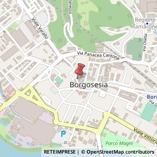 Mappa Via Cairoli, 6, 13011 Borgosesia, Vercelli (Piemonte)