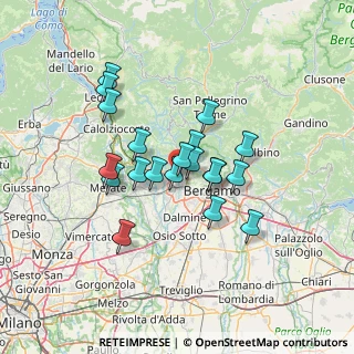 Mappa Via Torre, 24030 Brembate di Sopra BG, Italia (10.748)