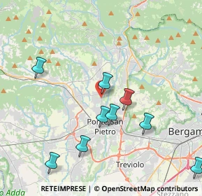 Mappa Via Garibaldi, 24030 Brembate di Sopra BG, Italia (4.96182)