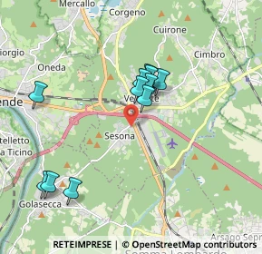 Mappa Via Brolo, 21029 Vergiate VA, Italia (1.70727)