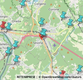 Mappa Via Brolo, 21029 Vergiate VA, Italia (3.03125)