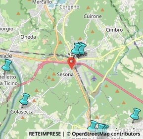 Mappa Via Brolo, 21029 Vergiate VA, Italia (3.02818)