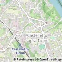Map Castelletto sopra Ticino