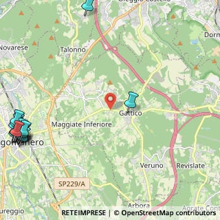 Mappa Via Mazzini, 28013 Gattico NO, Italia (3.727)