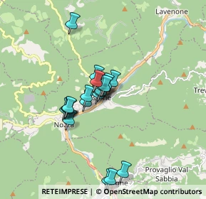 Mappa Via Paline, 25078 Vestone BS, Italia (1.2665)