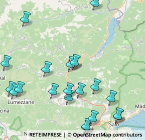 Mappa Via Paline, 25078 Vestone BS, Italia (10.364)