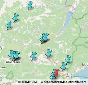 Mappa Via Paline, 25078 Vestone BS, Italia (9.81)