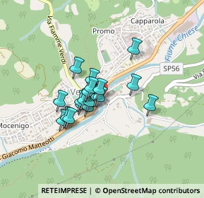 Mappa Via Paline, 25078 Vestone BS, Italia (0.271)