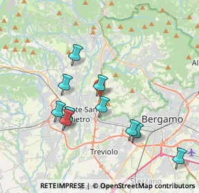 Mappa Via per Briolo, 24030 Mozzo BG, Italia (4.03545)