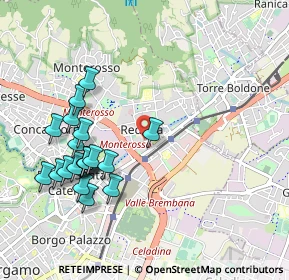 Mappa P.za Don Sergio Colombo, 24124 Bergamo BG, Italia (1.042)