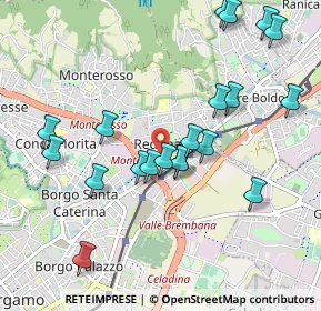 Mappa P.za Don Sergio Colombo, 24124 Bergamo BG, Italia (1.0205)