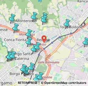 Mappa P.za Don Sergio Colombo, 24124 Bergamo BG, Italia (1.3335)