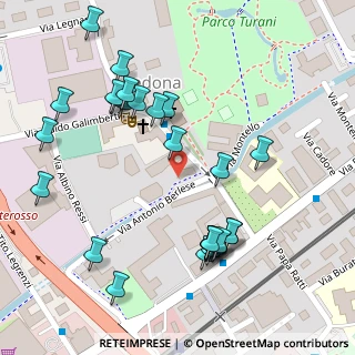 Mappa P.za Don Sergio Colombo, 24124 Bergamo BG, Italia (0.12143)