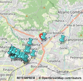 Mappa P.za Don Sergio Colombo, 24124 Bergamo BG, Italia (2.57)