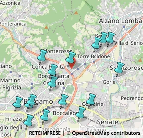 Mappa P.za Don Sergio Colombo, 24124 Bergamo BG, Italia (2.41)