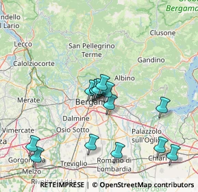 Mappa P.za Don Sergio Colombo, 24124 Bergamo BG, Italia (13.422)