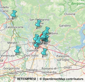 Mappa P.za Don Sergio Colombo, 24124 Bergamo BG, Italia (8.325)