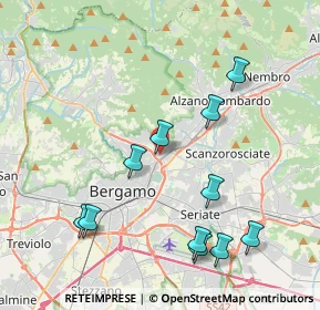 Mappa P.za Don Sergio Colombo, 24124 Bergamo BG, Italia (4.30182)