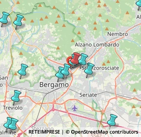 Mappa P.za Don Sergio Colombo, 24124 Bergamo BG, Italia (5.54467)