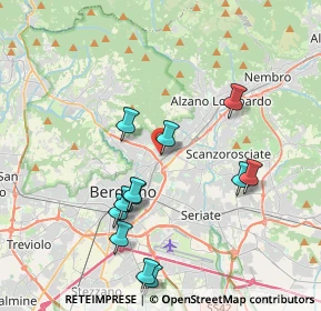 Mappa P.za Don Sergio Colombo, 24124 Bergamo BG, Italia (4.41462)