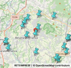 Mappa Via 24 Maggio, 23876 Monticello Brianza LC, Italia (5.472)