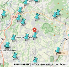 Mappa Via 24 Maggio, 23876 Monticello Brianza LC, Italia (5.843)