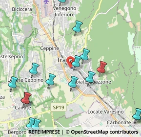 Mappa Via Alfonso Lamarmora, 21049 Tradate VA, Italia (2.9725)