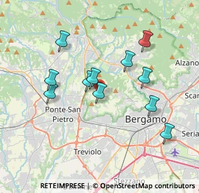 Mappa Unnamed Road, 24030 Bergamo BG, Italia (3.31636)