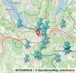 Mappa Via Caduti Libertà, 28053 Castelletto sopra Ticino NO, Italia (4.06722)