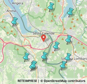 Mappa Via Caduti Libertà, 28053 Castelletto sopra Ticino NO, Italia (5.05091)