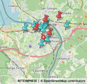 Mappa Via Caduti Libertà, 28053 Castelletto sopra Ticino NO, Italia (1.23)