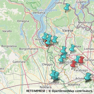 Mappa Via Caduti Libertà, 28053 Castelletto sopra Ticino NO, Italia (20.75737)