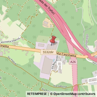 Mappa Via Cascinetta, 46, 28013 Bellinzago Novarese, Novara (Piemonte)