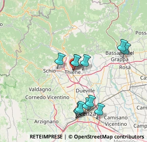 Mappa Via Del Parco, 36016 Thiene VI, Italia (14.3075)