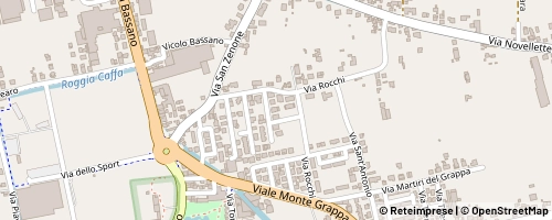 Mappa Rossano Veneto