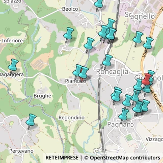 Mappa Via Pianezzo, 23887 Olgiate Molgora LC, Italia (0.65714)