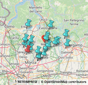 Mappa Via Pianezzo, 23887 Olgiate Molgora LC, Italia (10.779)