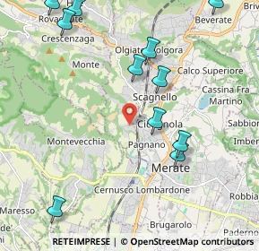 Mappa Via Pianezzo, 23887 Olgiate Molgora LC, Italia (2.48364)