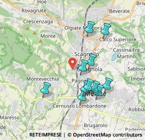 Mappa Via Pianezzo, 23887 Olgiate Molgora LC, Italia (1.69818)