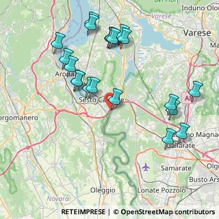 Mappa Via Belfanti, 28053 Castelletto sopra Ticino NO, Italia (8.823)
